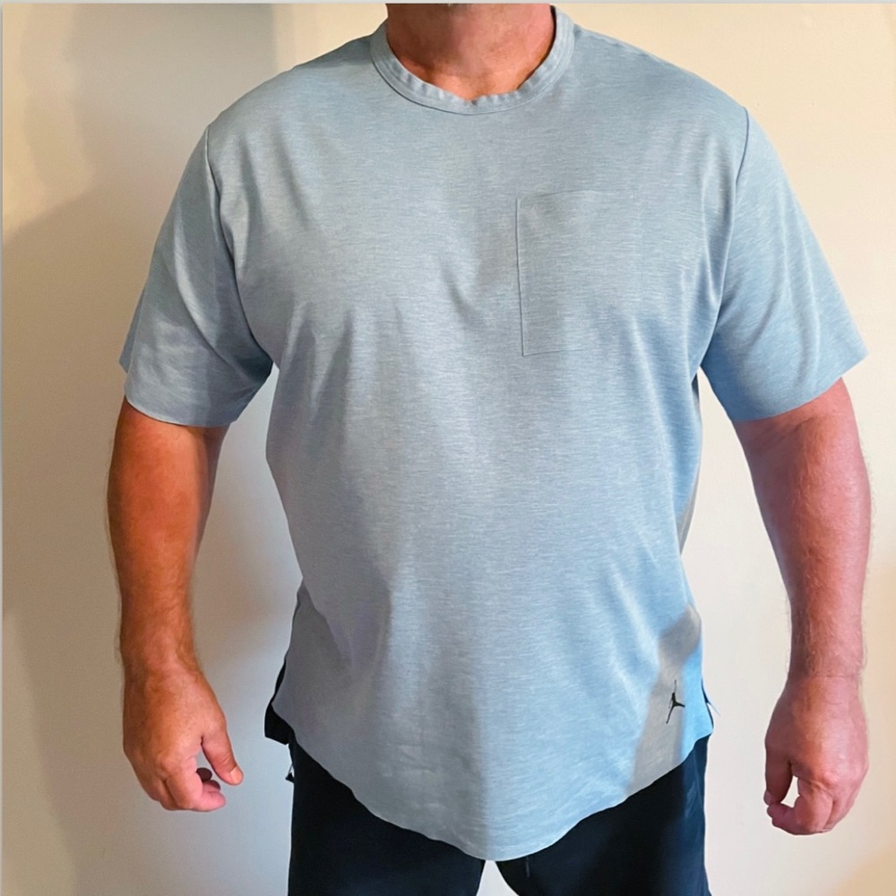 Jordan Light Blue Short Sleeve Tee